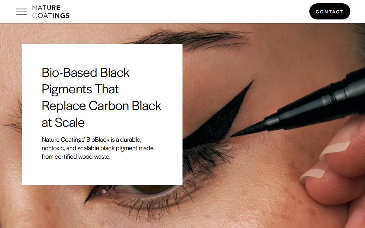 Nature Coatings website preview