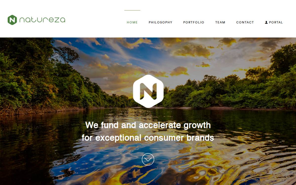 Natureza website preview