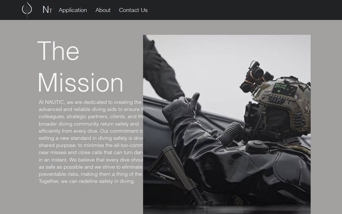 Nautic Technologies website preview