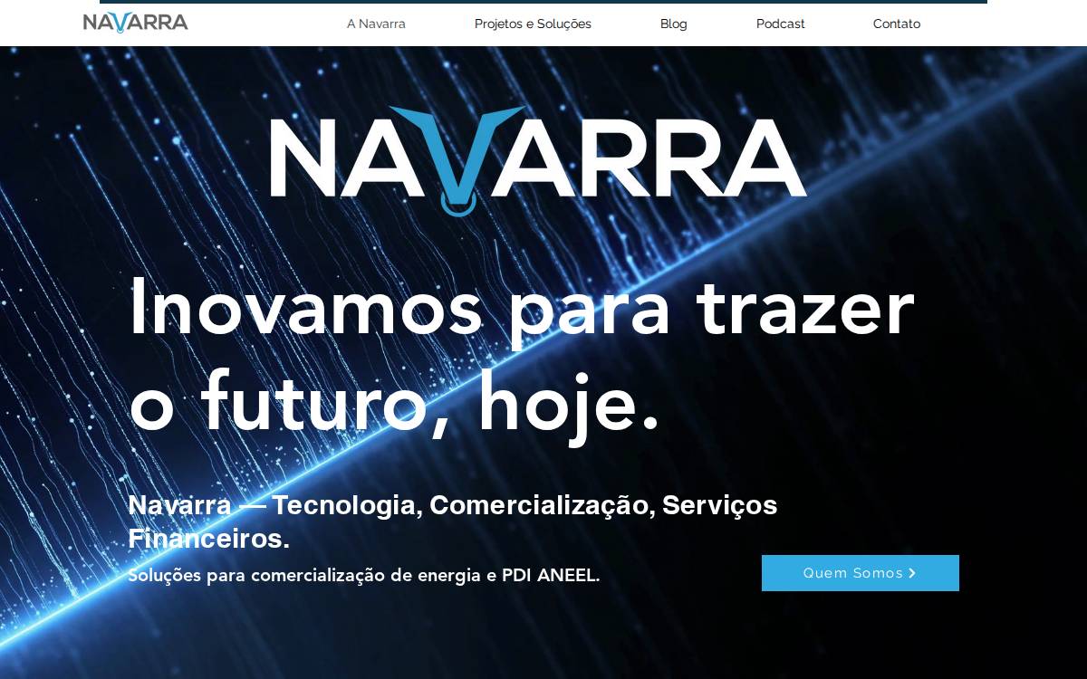 Navarra Tech website preview