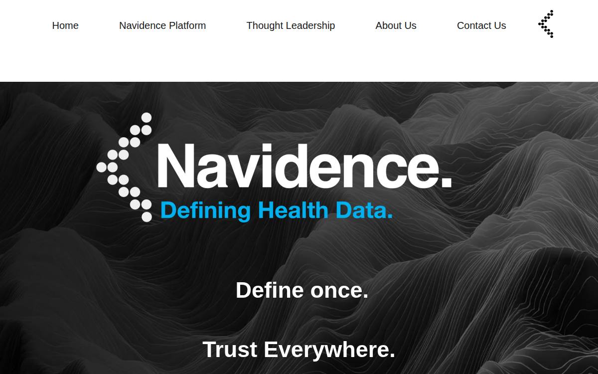 Navidence website preview