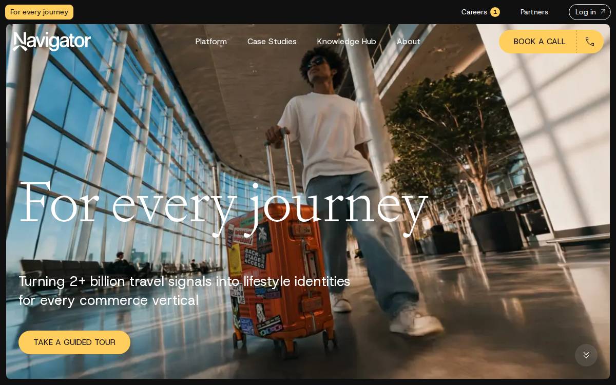 Navigator website preview
