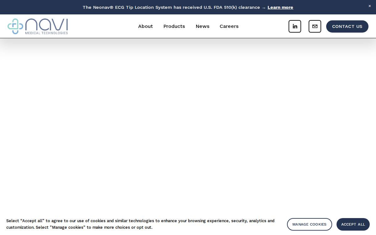 Navitechnologies website preview