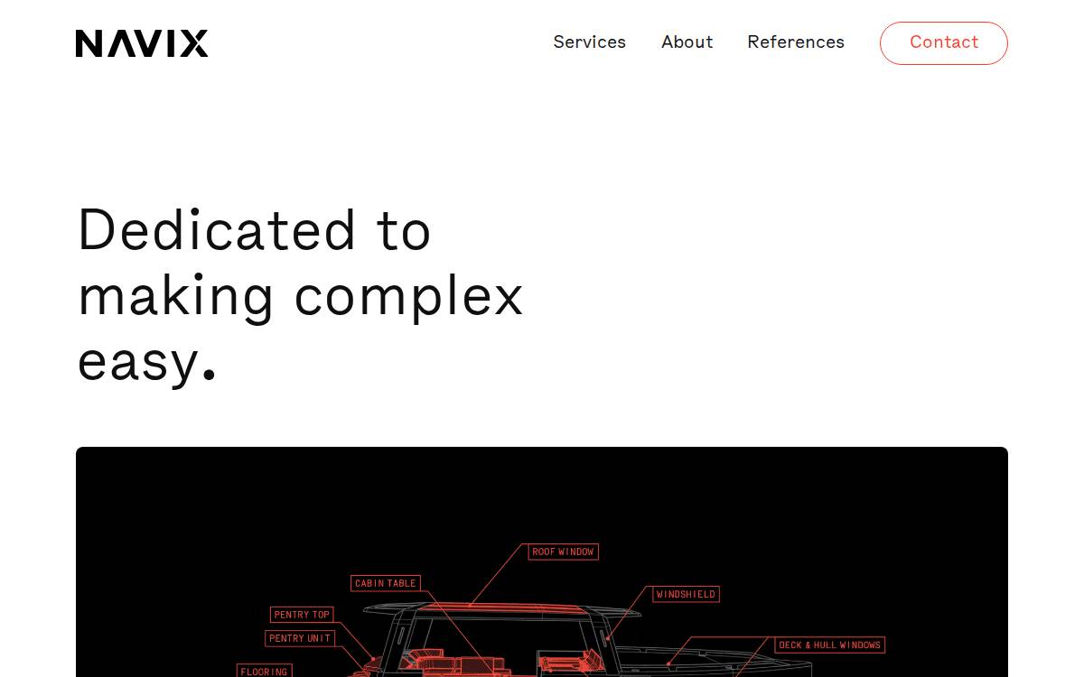 Navix website preview