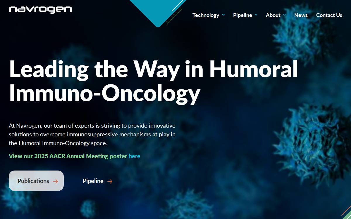 Navrogen website preview