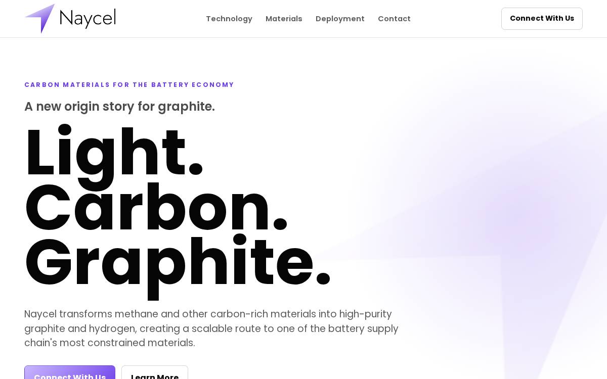 Naycel website preview