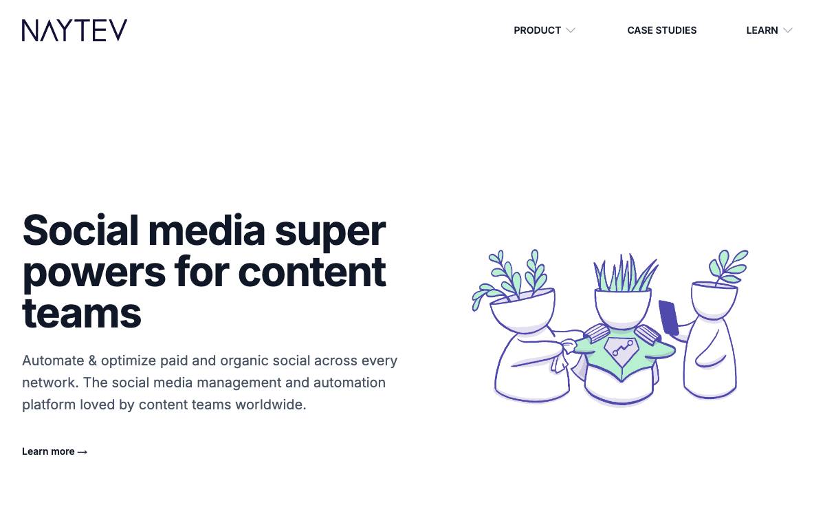 Naytev website preview