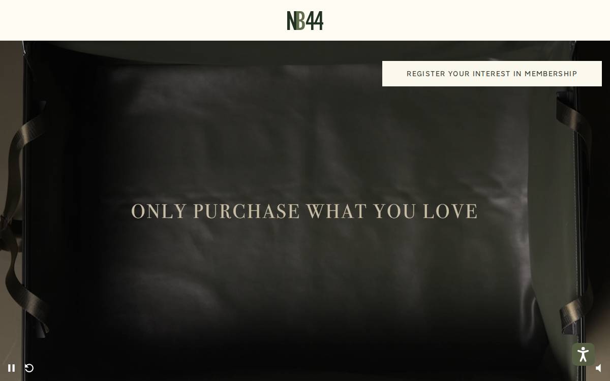 NB44 website preview