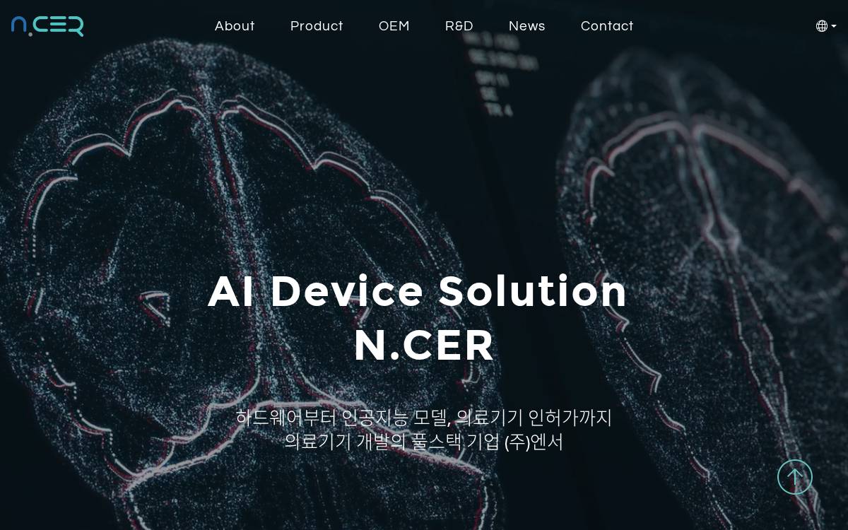Ncerebro website preview