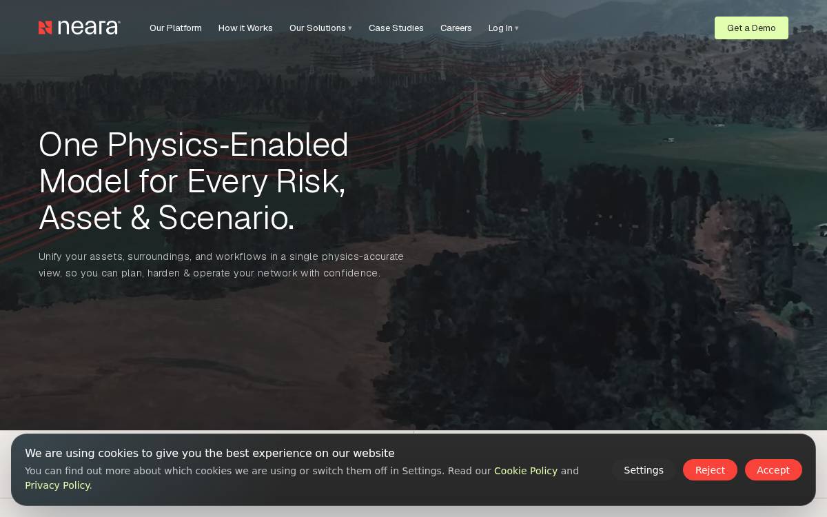Neara website preview