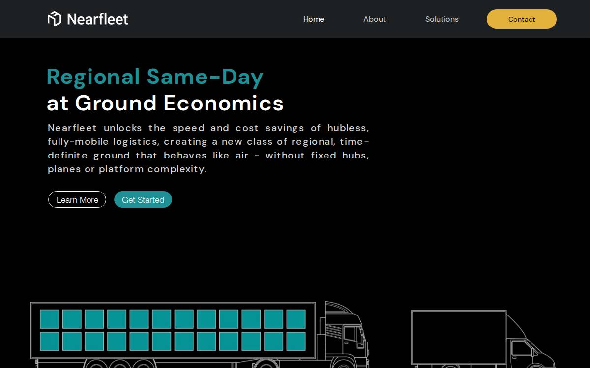 Nearfleet website preview