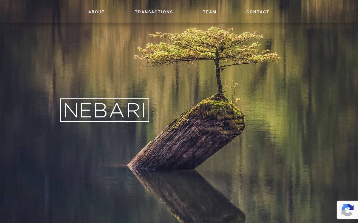 Nebari Private Credit website preview
