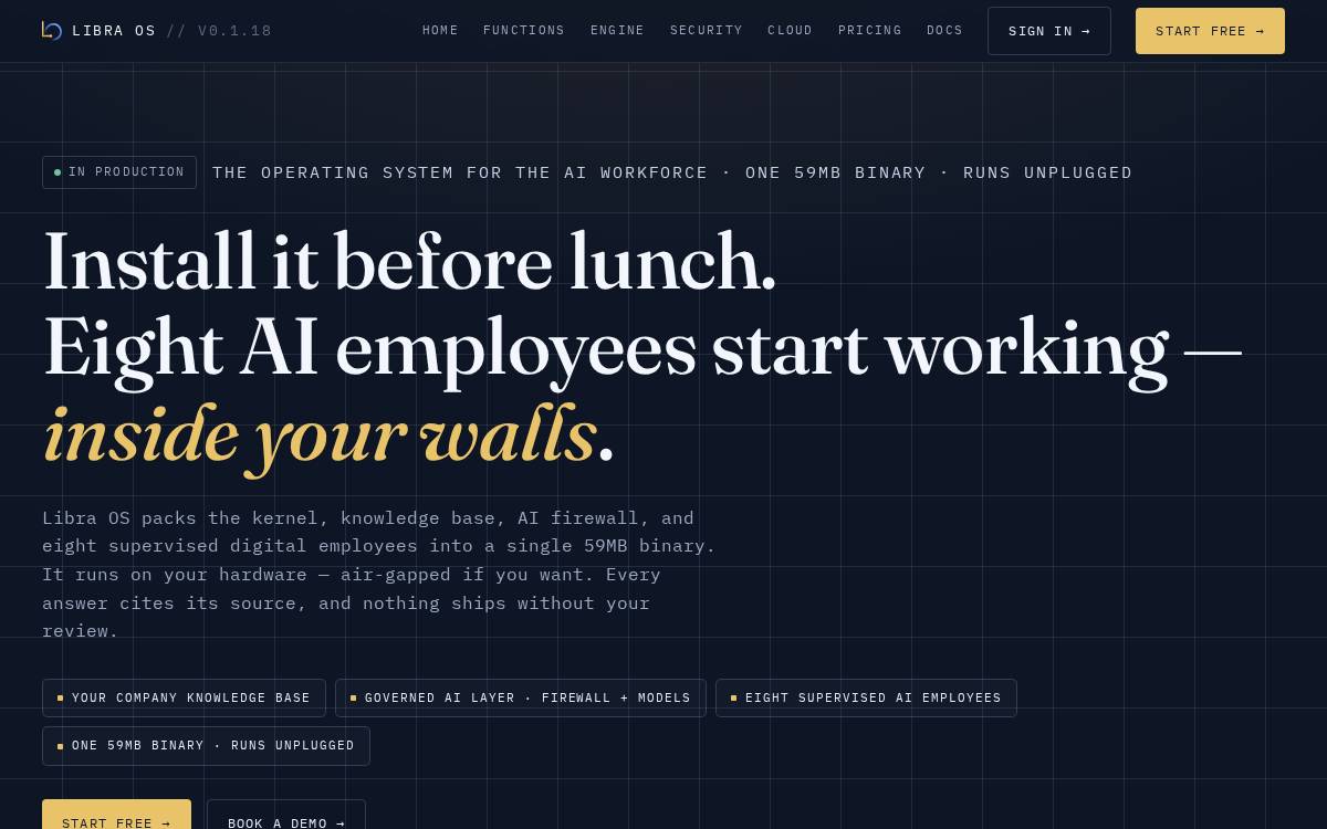 Nebula Nova website preview