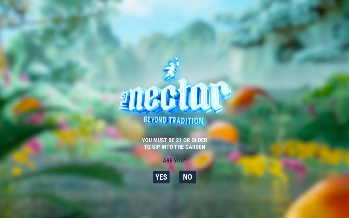 Nectar Hard Seltzer website preview