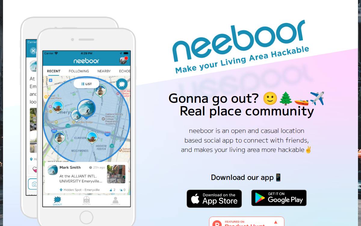neeboor, Inc website preview