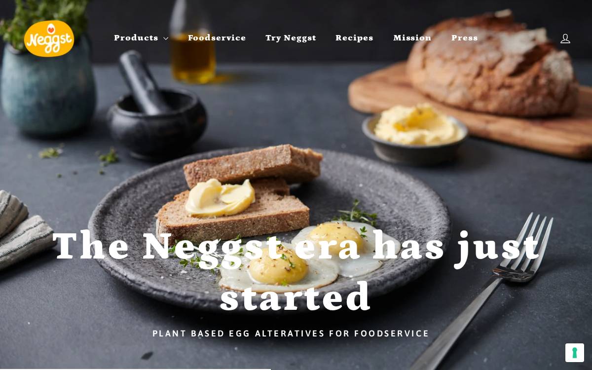 Neggst website preview