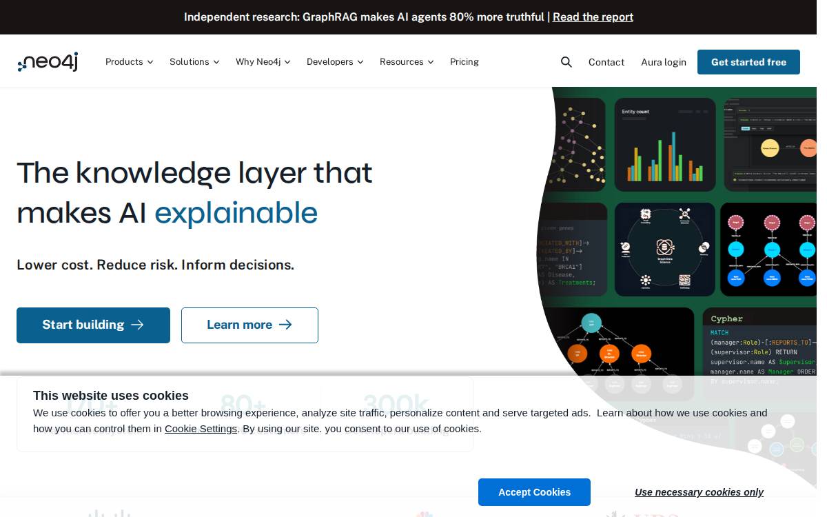 Neo4j website preview