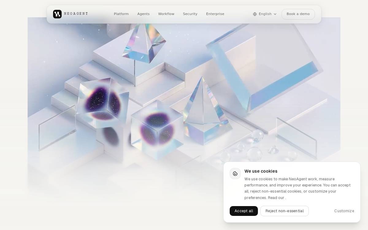 Neoagent website preview