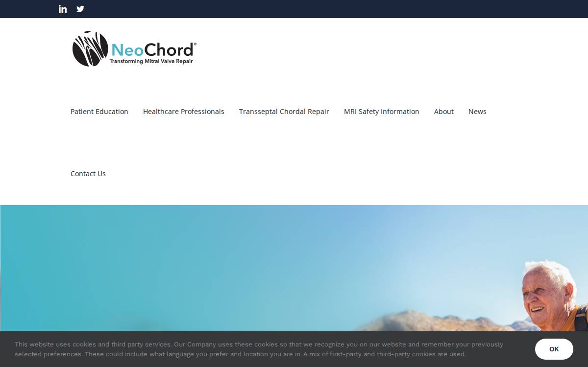 Neochord website preview