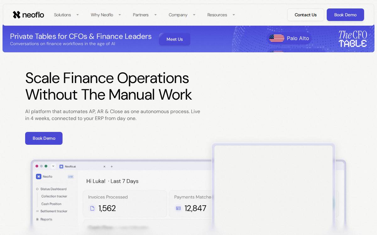 Neoflo Ai website preview