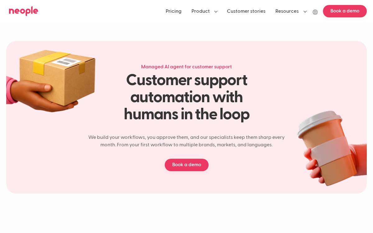 Neople website preview