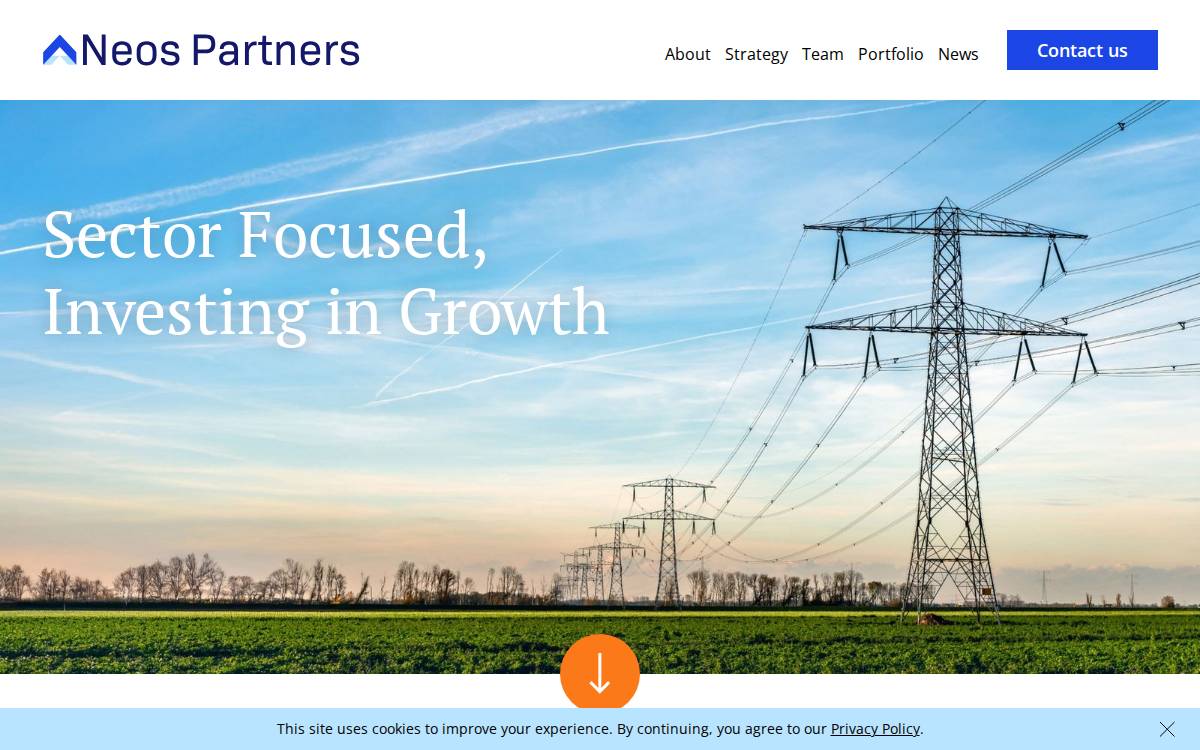 Neos Partners website preview