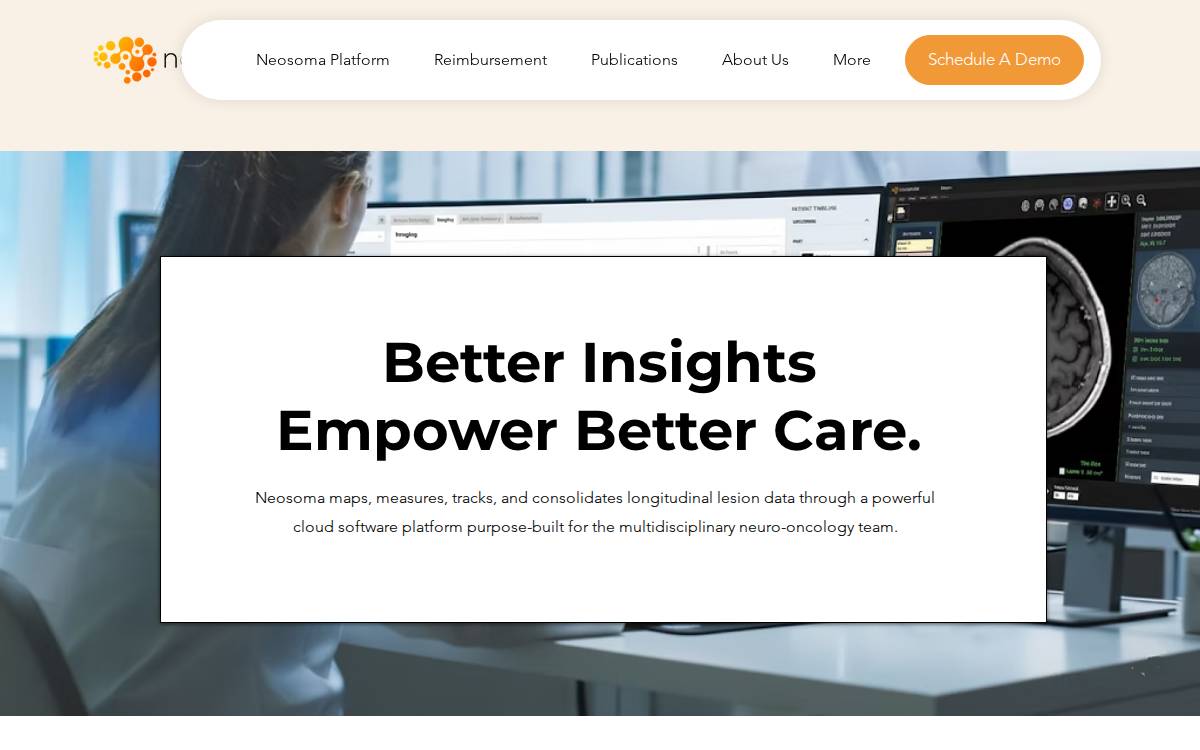 NeoSoma website preview