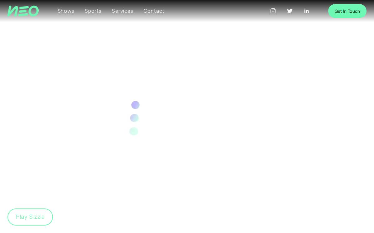 NEO Studios website preview