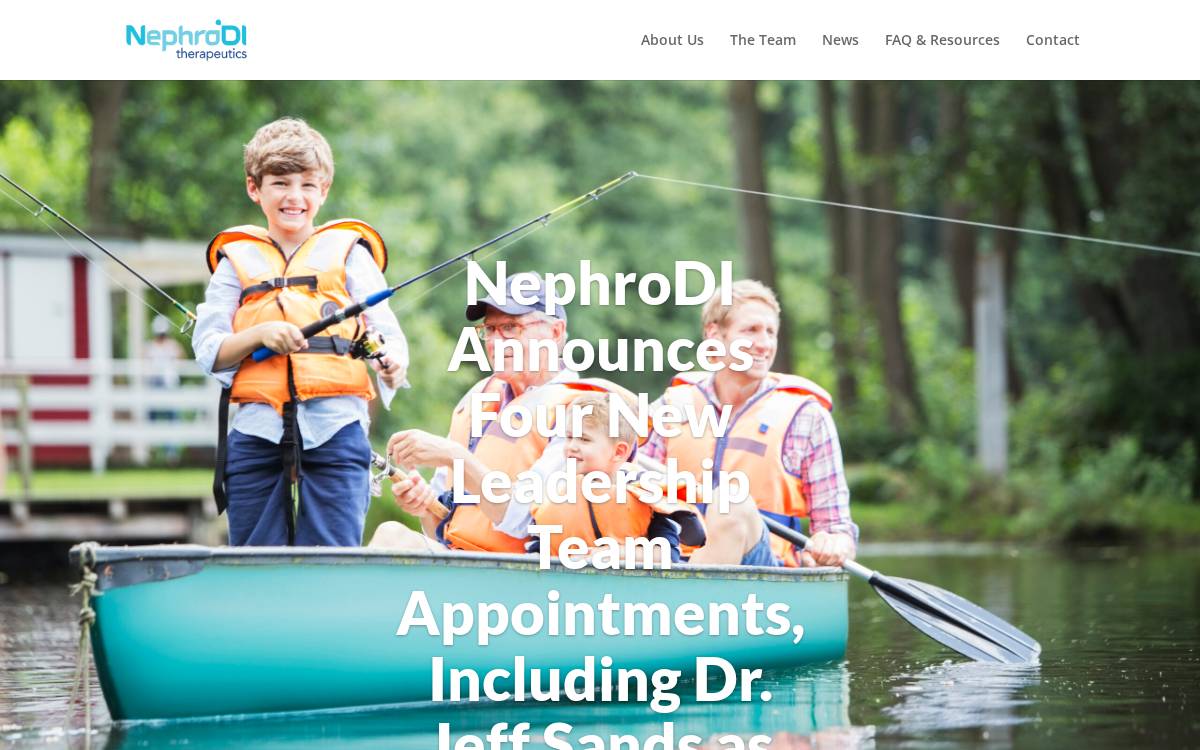 NephroDI website preview