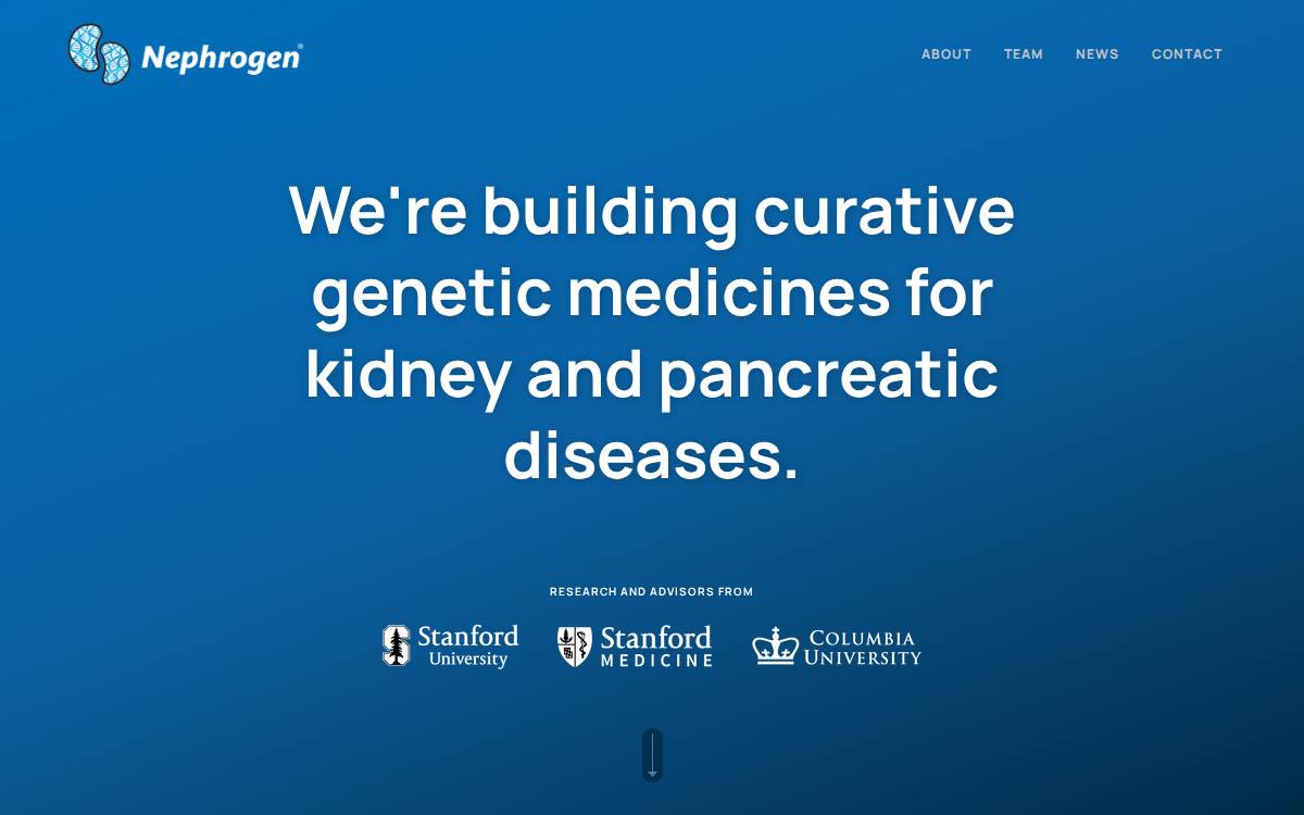 Nephrogen website preview