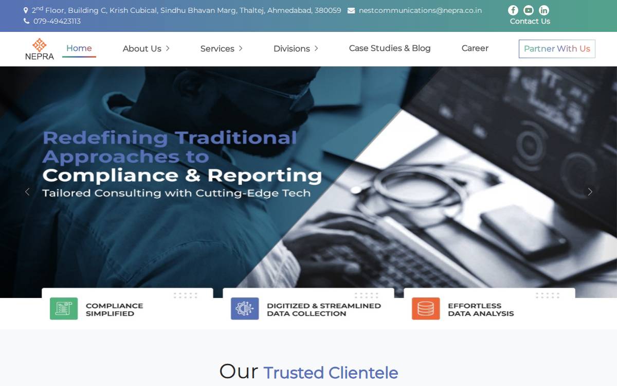 NEPRA website preview