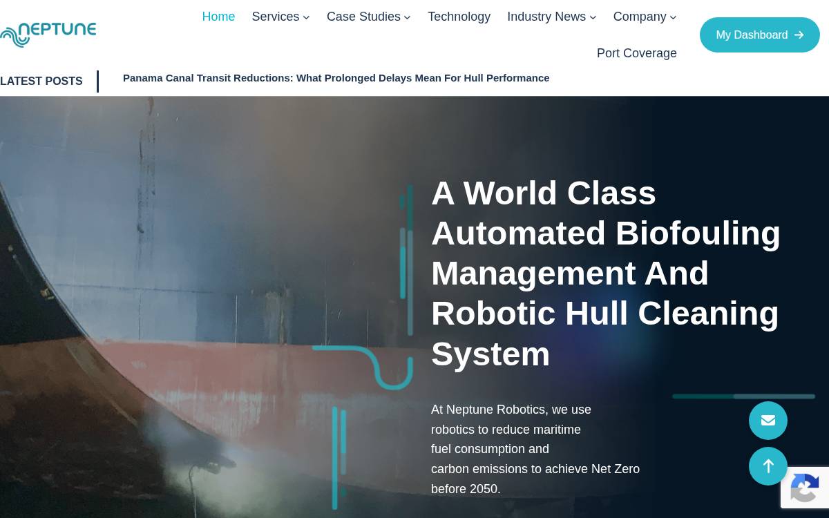 Neptune Robotics website preview