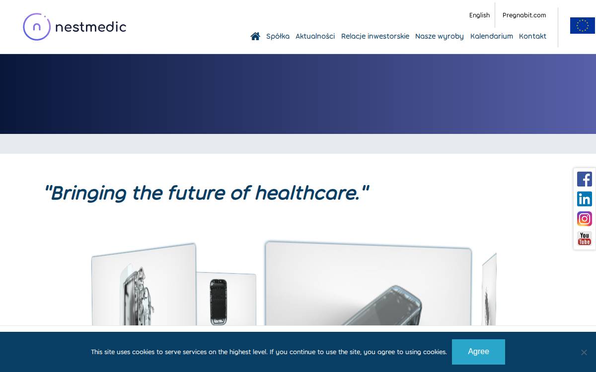 Nestmedic website preview