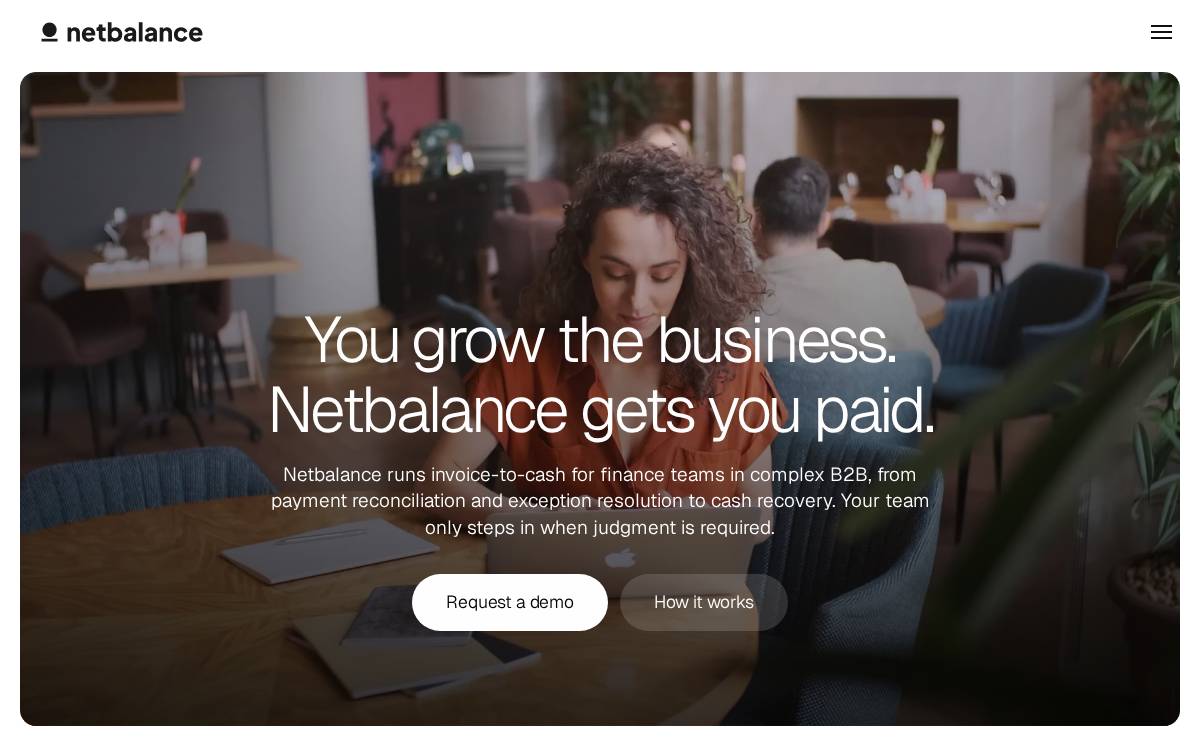 NetBalance website preview