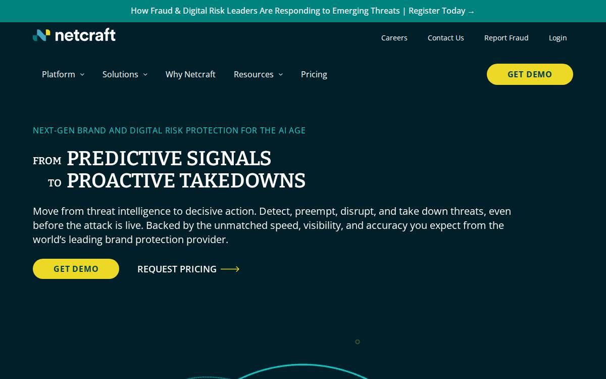 Netcraft website preview