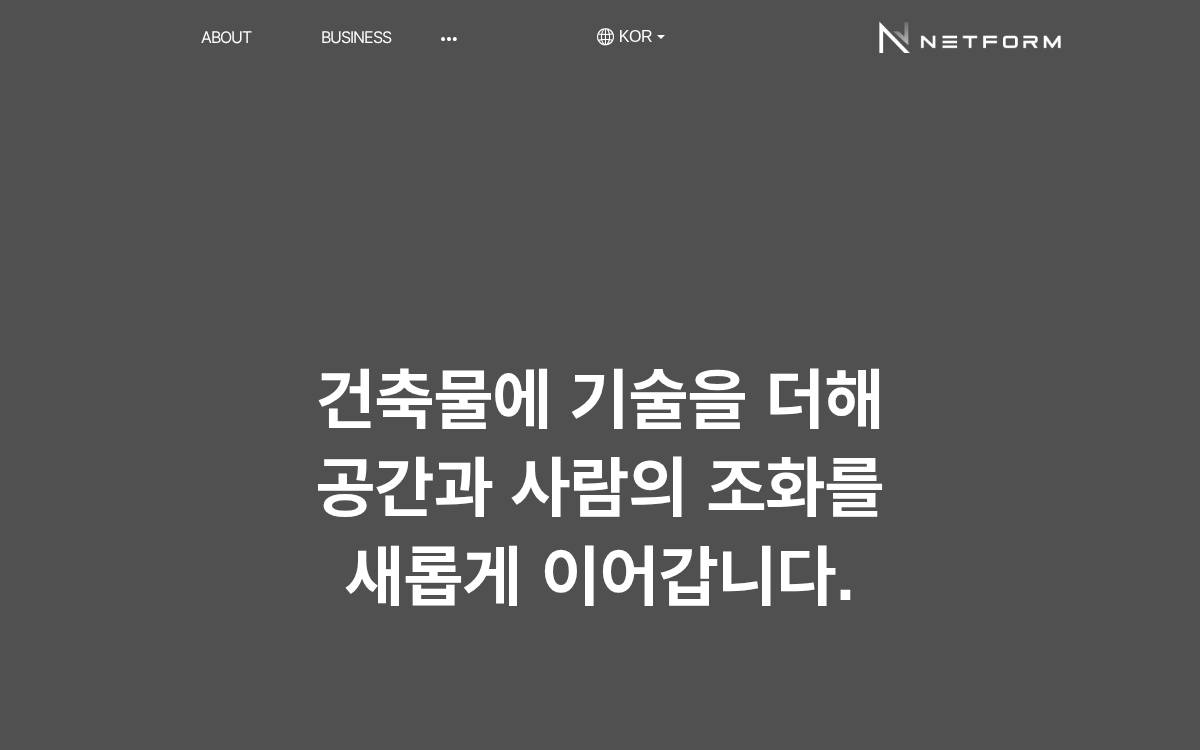 Netformrnd website preview