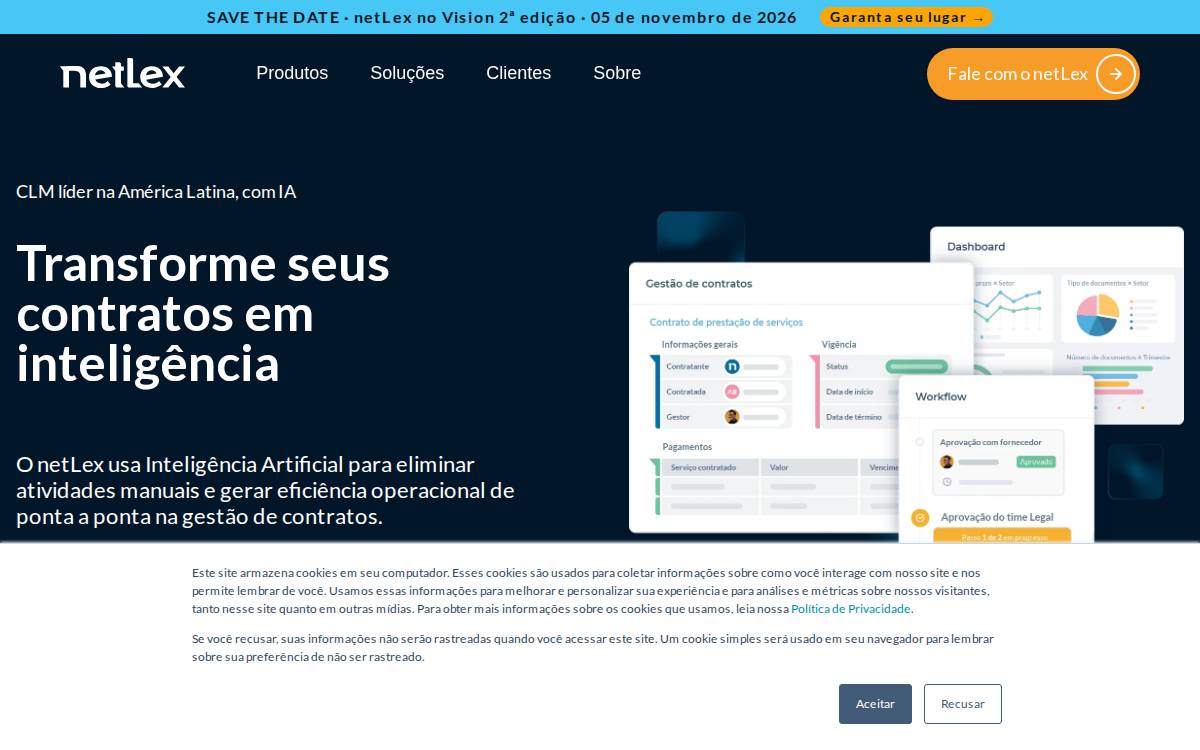 netLex website preview