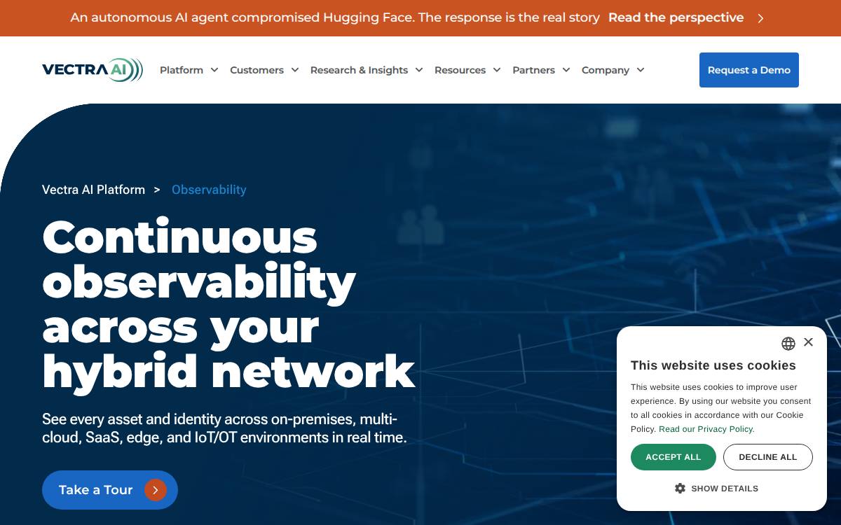 Netography website preview