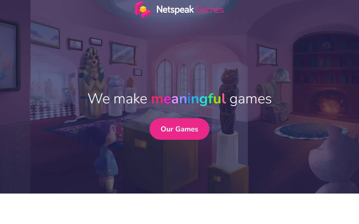 Netspeak website preview