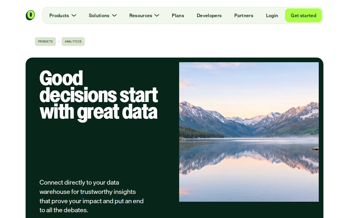 NetSpring website preview