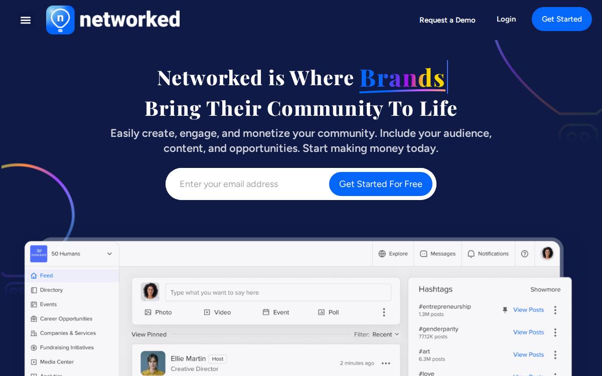 Networked website preview