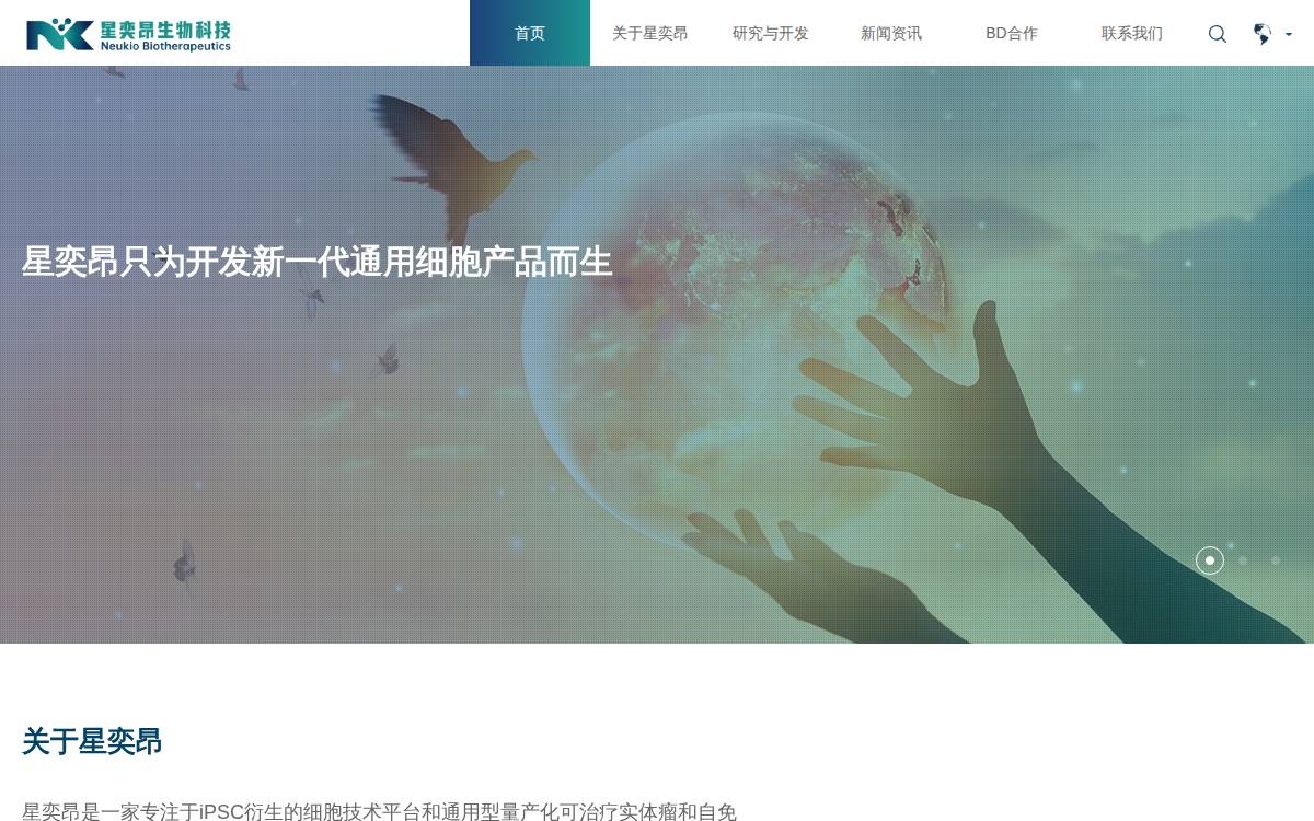 Neukio website preview