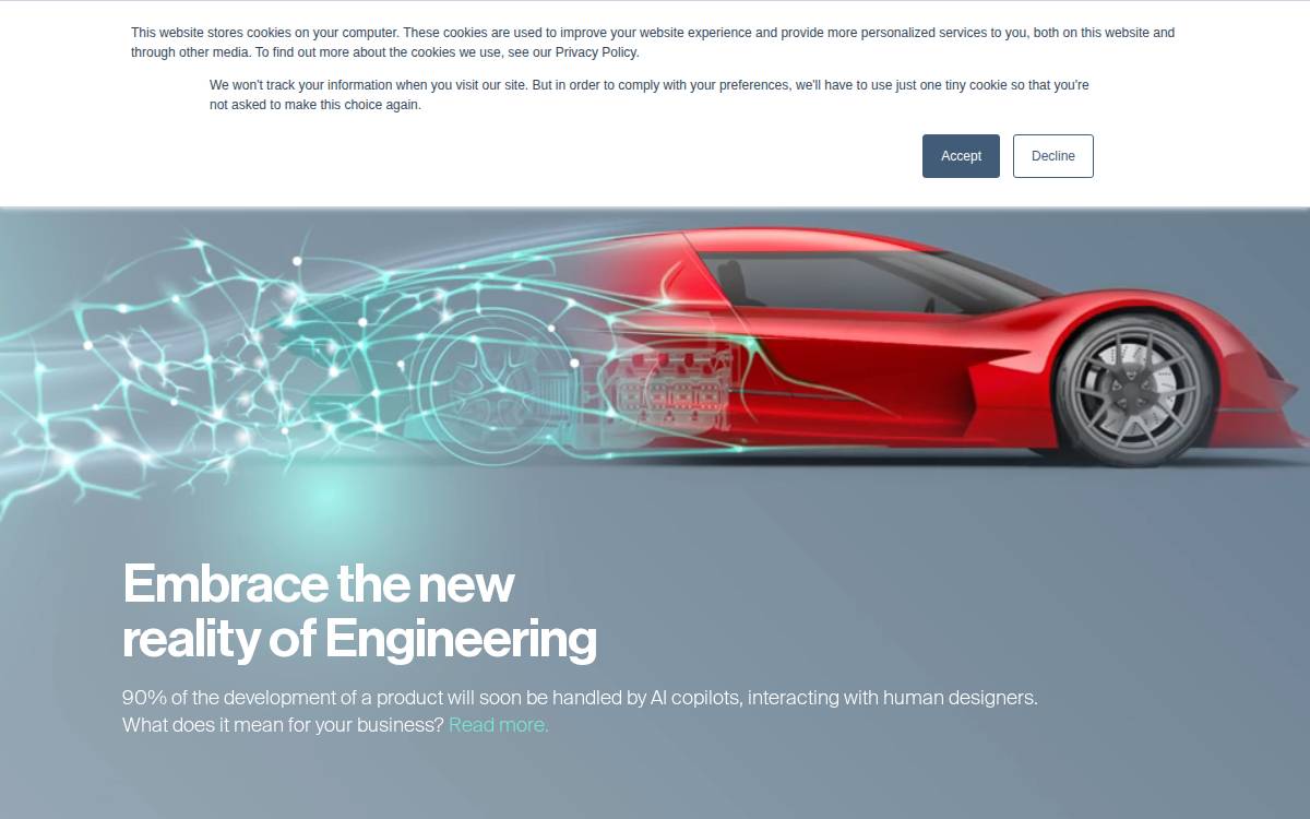 Neural Concept website preview