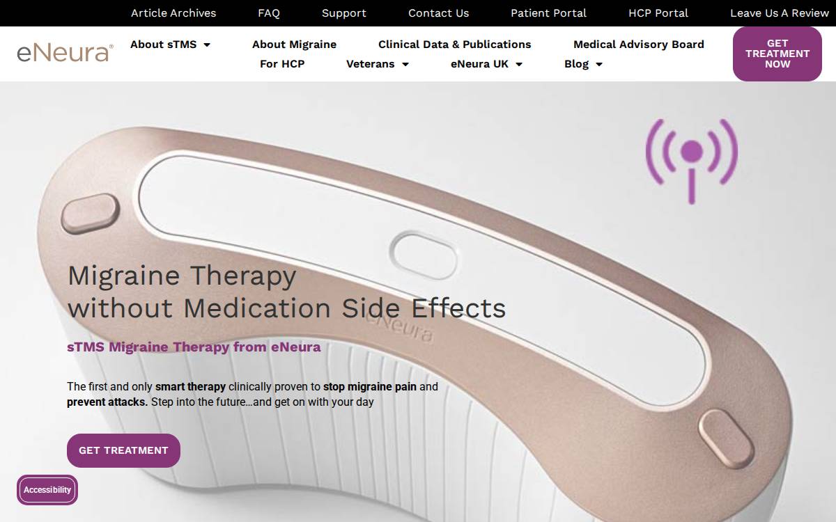 Neuralieve website preview