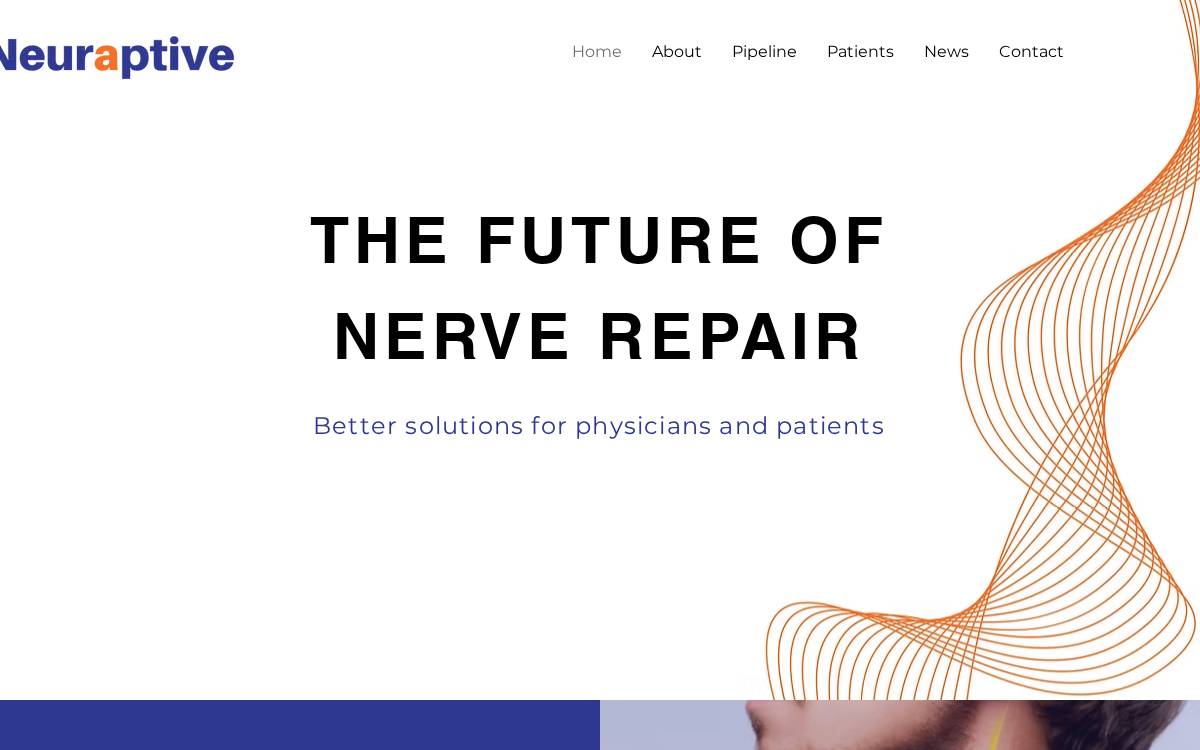 Neuraptive website preview