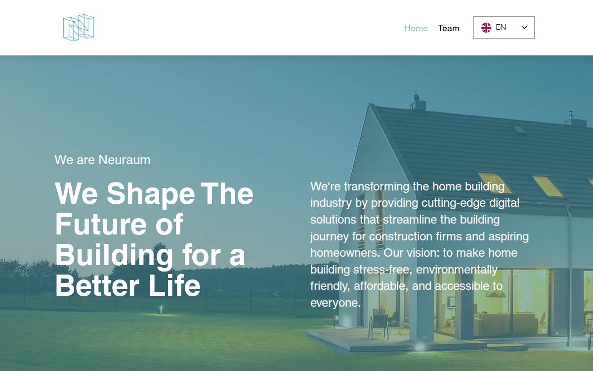 Neuraum Ventures website preview