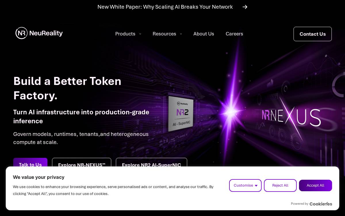 NeuReality website preview