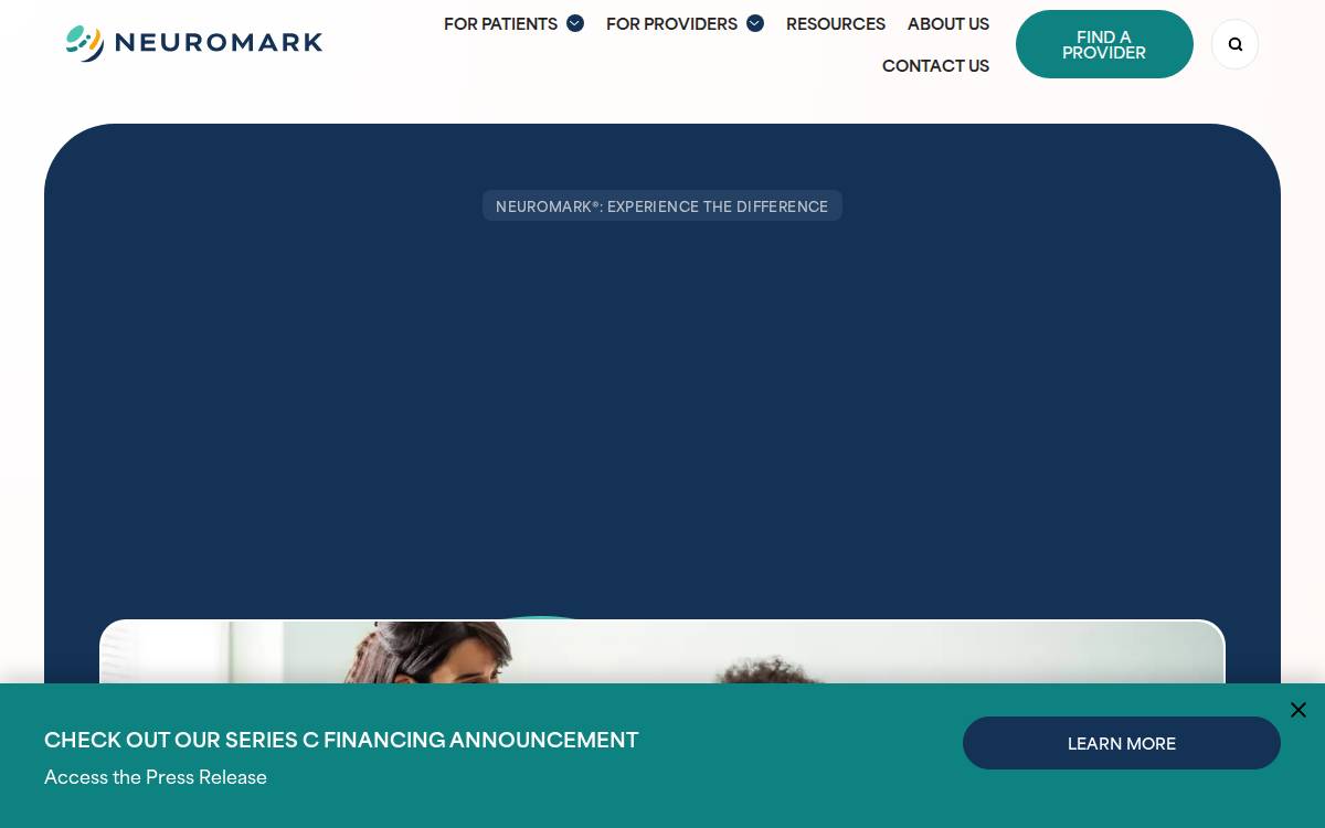 Neurent Medical website preview
