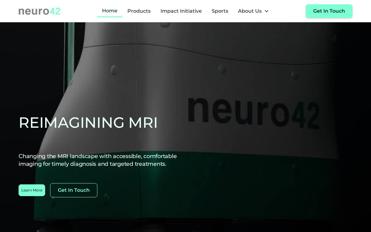 Neuro42 website preview