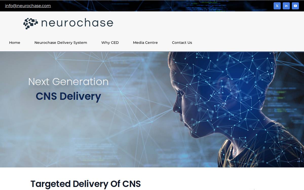 Neurochase website preview